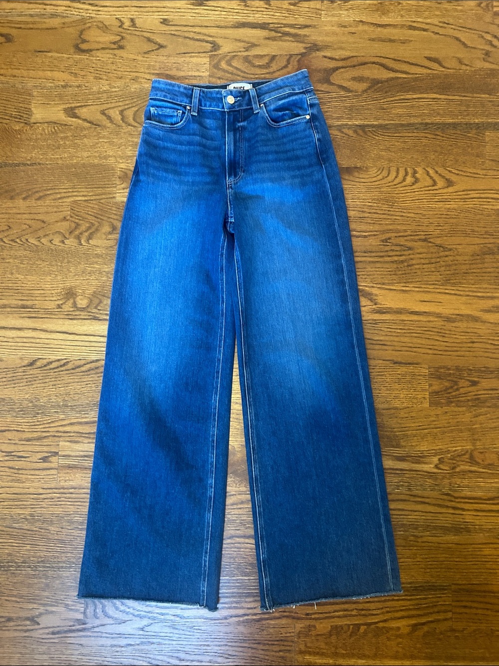 NWOT PAIGE Anessa Wide Leg Jean in Arpeggio 27x31 - Picture 4 of 9